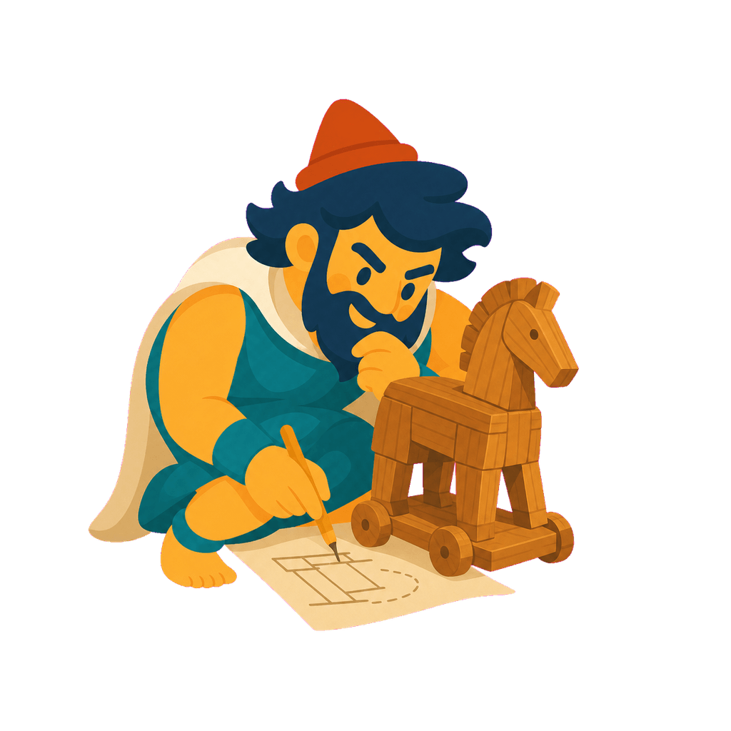 A Sisyfuzz deep-work Deed illustration